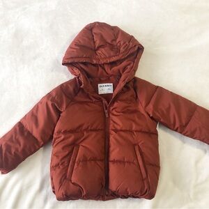 🆕 Old Navy Ginger Dark Brown Jacket Boy size 4t